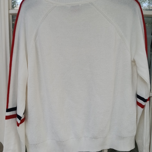 Tommy Jeans flag patch sweater sz M - Picture 5 of 5